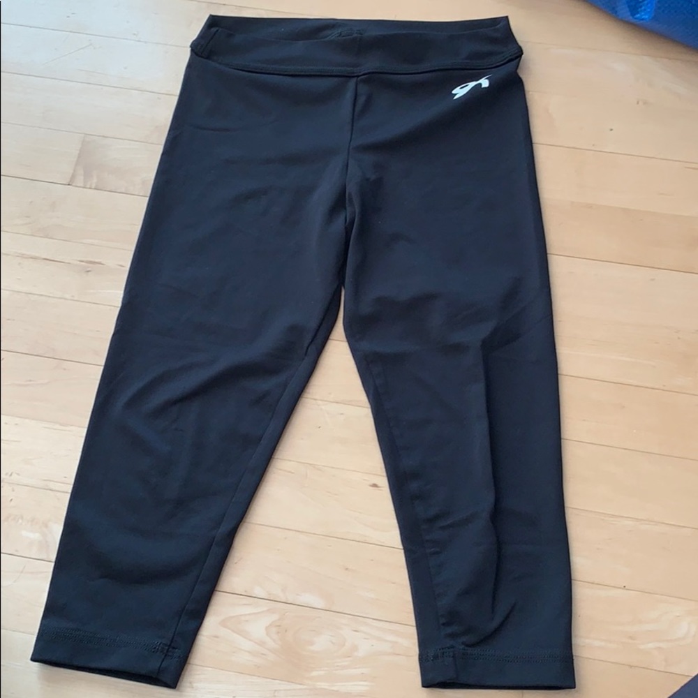 GK adult medium gymnastics cropped leggings